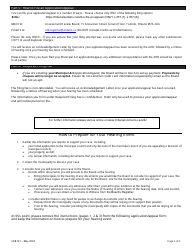 Form ARB-M1 Municipal Act Application/Appeal - Cancel, Reduce, Refund - Ontario, Canada, Page 3