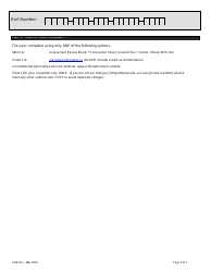 Form ARB-M4 Municipal Act Complaint - Vacant Unit Rebate - Ontario, Canada, Page 6