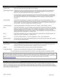 Form ARB-M2 Municipal Act Complaint - Comparables - Ontario, Canada, Page 2