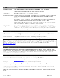 Form ARB-M7 Municipal Act Application - by Treasurer - Ontario, Canada, Page 2