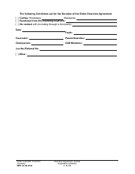 Form WPF JU06.0130 Diversion Agreement/Contract - Sexual Exploitation (Dassx) - Washington, Page 2