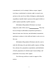 RAP Form 13 Motion for Order of Indigency - Washington, Page 2