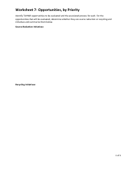 Complete Plan - Worksheets 1-10 - Toxic Use and Hazardous Waste Reduction (Tuhwr) - Vermont, Page 10