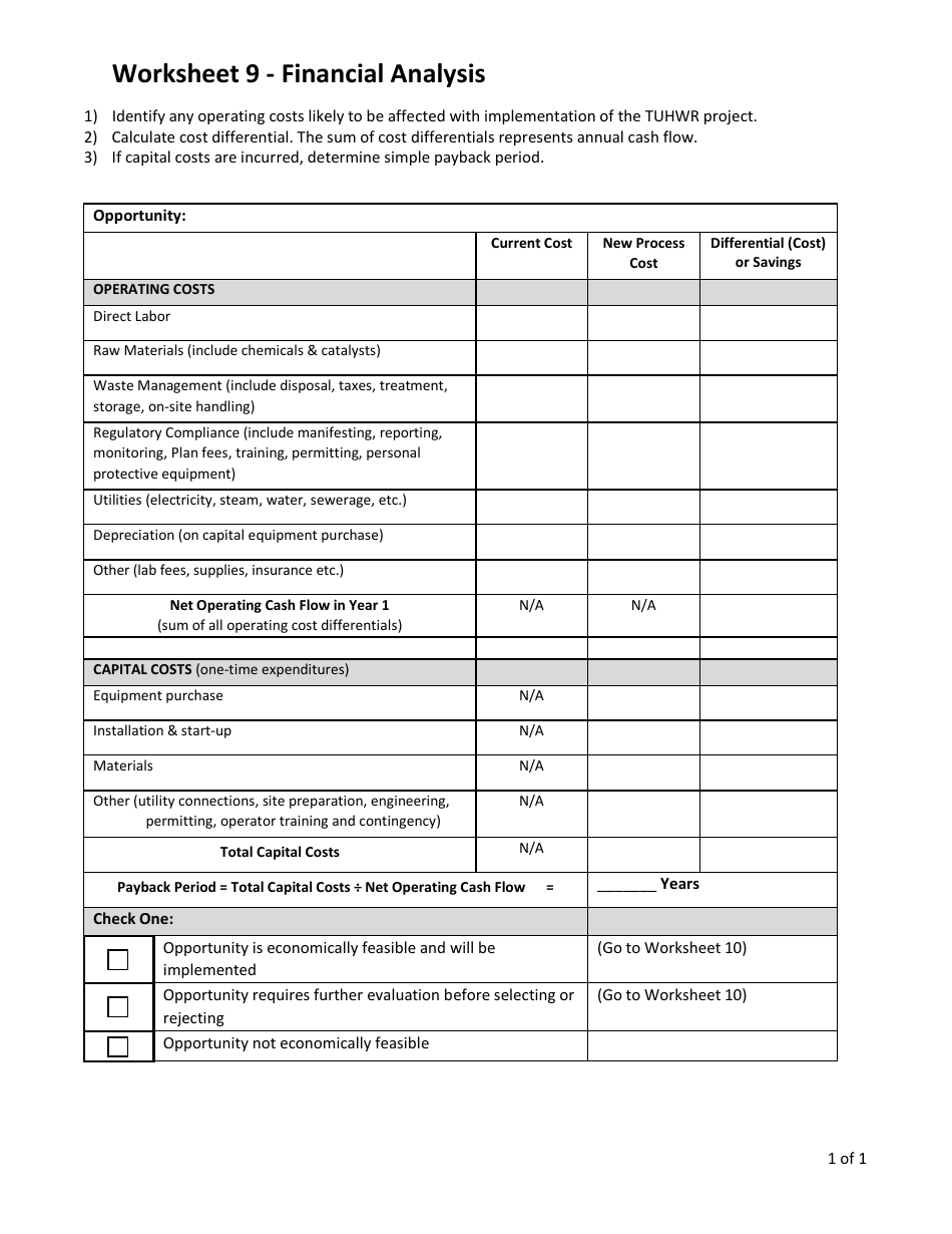 Complete Plan - Worksheets 1-10 - Toxic Use and Hazardous Waste Reduction (Tuhwr) - Vermont, Page 12