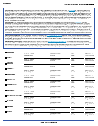 Form BOC-3 Designation of Agents for Service of Process (English/Spanish), Page 2