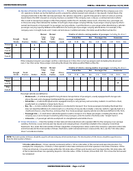 Form MCS-150B Combined Motor Carrier Identification Report and HM Permit Application, Page 6