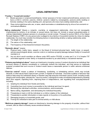 Form 1F-P-752A Petition for an Order for Protection - Hawaii, Page 10
