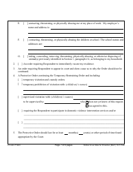 Form 1F-P-752A Petition for an Order for Protection - Hawaii, Page 7