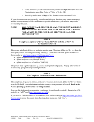 Instructions for Form CSX902 Response to Motion for Review/Counter Motion - Minnesota, Page 4