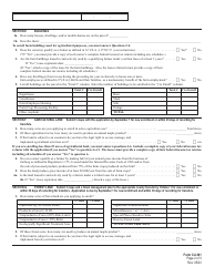 Form CU-301 Use Value Appraisal Application for Agricultural Land, Forest Land, Conservation Land and Farm - Current Use Program - Vermont, Page 2
