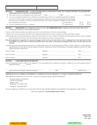 Form CU-301 Use Value Appraisal Application for Agricultural Land, Forest Land, Conservation Land and Farm - Current Use Program - Vermont, Page 3