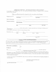 Form 2023 Fictitious Business Name Statement of Abandonment - Mono County, California, Page 3