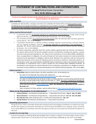 Federal Pac Contributions &amp; Expenditures Report - County Clerk - Wyoming