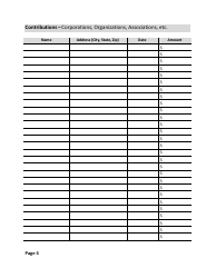 Federal Pac Contributions &amp; Expenditures Report - County Clerk - Wyoming, Page 5