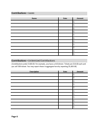 Federal Pac Contributions &amp; Expenditures Report - County Clerk - Wyoming, Page 7