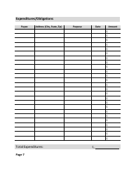 Federal Pac Contributions &amp; Expenditures Report - County Clerk - Wyoming, Page 8