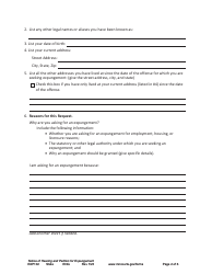 Form EXP102 Notice of Hearing and Petition for Expungement - Minnesota, Page 2