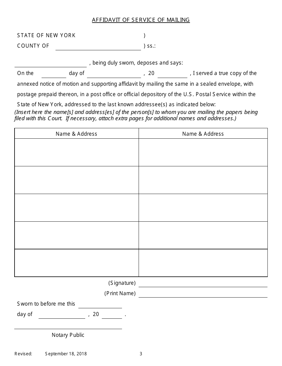 Motion for Extension of Time to Perfect Appeal - New York, Page 3