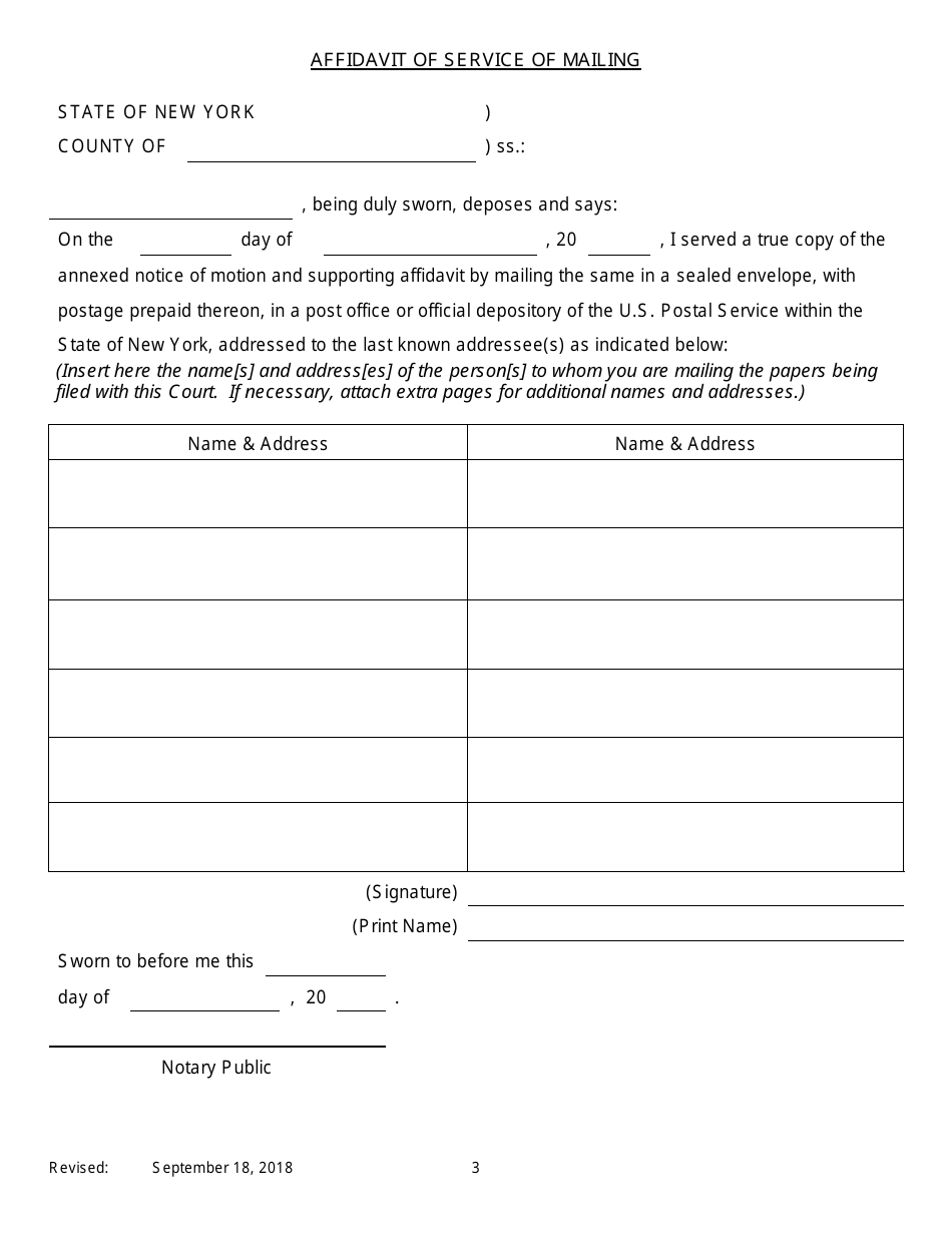 All Purpose Motion - Criminal - New York, Page 3