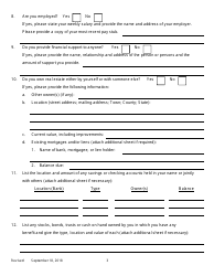 Application for Poor Person Status and Assignment of Counsel - New York, Page 3