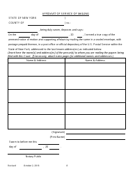 Notice of Motion by Appellant for Permission to Proceed as a Poor Person/ Assignment of Counsel on Appeal of an Order of Family Court - New York, Page 8