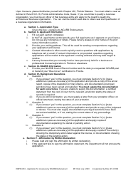 Form DBPR AR6 Application for Licensure by Ncarb Endorsement - Florida, Page 3