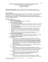 Form DBPR AR8 Application for Licensure by State or Direct Endorsement - Florida, Page 3