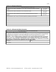 Form DBPR AR4 Architect Seeking Registration as Interior Designer - Florida, Page 4