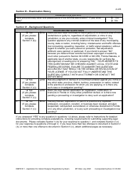 Form DBPR ID1 Application for Interior Designer Registration by Exam - Florida, Page 5