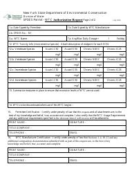 Spdes Permit - Wtc Authorization Request - New York, Page 3