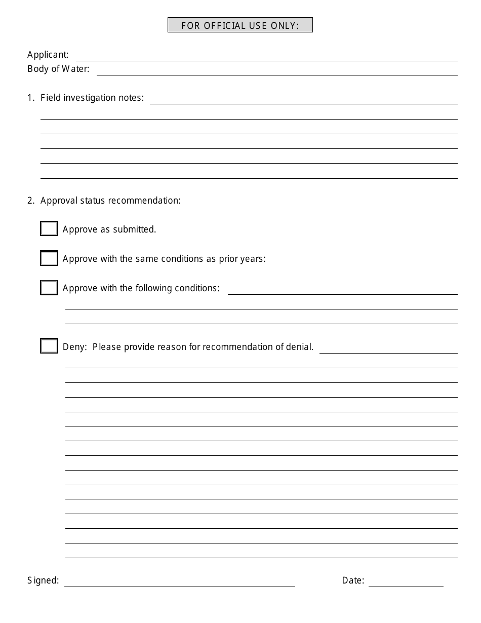 Form DSSS41 Application for Swim Line Permit - New Hampshire, Page 4