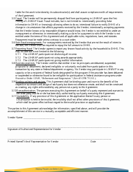 Low Income Household Water Assistance Program Vendor Agreement - Nebraska, Page 5