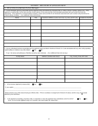 State Form 8200 Application for License to Operate a Health Facility - Indiana, Page 4