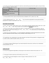 State Form 50004 Plan Review Questionnaire - Indiana, Page 3
