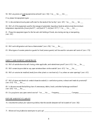 State Form 50004 Plan Review Questionnaire - Indiana, Page 8