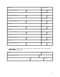 State Form 53209 Branch Questionnaire for a Home Health Agency - Indiana, Page 2