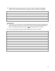 State Form 53209 Branch Questionnaire for a Home Health Agency - Indiana, Page 8