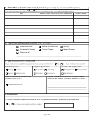 State Form 4008 Application for License to Operate a Home Health Agency - Indiana, Page 2