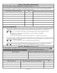 State Form 4008 Application for License to Operate a Home Health Agency - Indiana, Page 6