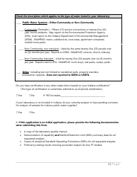 State Form 56453 Drinking Water Chemistry Pre-audit Information Request - Indiana, Page 2