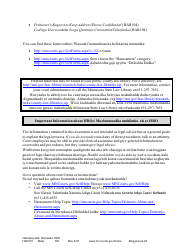 Form HAR101 Instructions - Asking for a Harassment Restraining Order (Hro) - Minnesota (English/Somali), Page 2