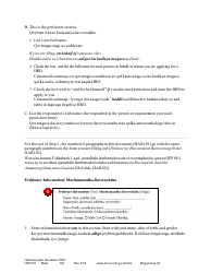 Form HAR101 Instructions - Asking for a Harassment Restraining Order (Hro) - Minnesota (English/Somali), Page 8