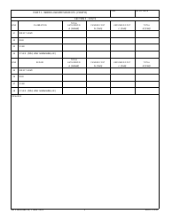 DA Form 4831-R Calibration and Repair Program Report, Page 3