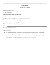 Board of Appeals Application for Hearing - Bethlehem Township, Pennsylvania, Page 3