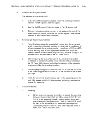 PD Form 255-A Pre-trial Hold/Conditions of Release Request Form - Washington, D.C., Page 5