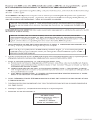 Superimposed Major Medical Plan (Smmp) Claim Form - New York City, Page 2