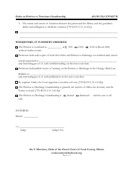 Form CCP0237 Order on Petition to Terminate Guardianship - Cook County, Illinois, Page 2