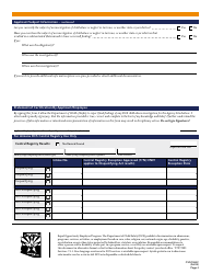 Form CSO-1083C Direct Service Central Registry Clearance Form - Arizona, Page 2