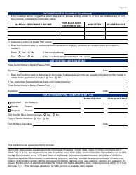 Form FAA-1097B Foster Care Age out Tribal Referral Form - Arizona, Page 2