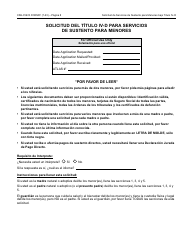 Formulario CSE-0167A-S Solicitud Del Titulo IV-D Para Servicios De Sustento Para Menores Y Los Derechos Y Responsabilidades Del Solicitante - Arizona (Spanish), Page 8